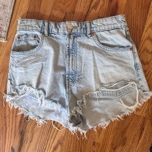Zara jean shorts